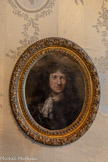 <center>Salon des Portraits. </center> « Portrait présumé de Molière ». Anonyme XVIIe siècle. Huile sur toile.