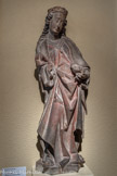 <center> Antichambre.</center>Vierge à l'Enfant. Statue. Anonyme. France 15e siècle 2e moitié. Anonyme. Bourgogne. Bois. Polychromie.
