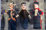 <center>Marionnettes à gaine </center>Gendarme, marionnette à gaine du théâtre Anatole (Champs-Elysées, Paris)
Emile Labelle, sculpteur et marionnettiste
Paris, France 1900-1950 Tissu, bois, carton MuCEM