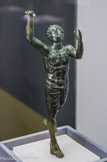 <center>Statuette de danseur</center>Alexandrie, Egypte Empire romain, Ier siècle av. J.-C. - Ier siècle apr. J.-C. Bronze
Collection Fondation Gandur pour l'Art. Genève