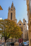 <center>L'église Saint-Jean-de-Malte</center> Ses travaux de construction se seraient étalés de 1272 à 1277, même si ces dates ne sont pas avérées. Le clocher de l'église s'élève à 67 mètres. C'est le point le plus élevé de la ville d'Aix-en-Provence.