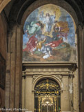 <center>La cathédrale Saint-Sauveur. </center> Transfiguration du Sauveur, de Jean Daret fils.