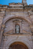 <center>Église Notre-Dame de l'Assomption.</center>La Vierge à l’Enfant, qui se trouvait dans le choeur, sera placée, en 1881, dans la niche au dessus de la Porte Consulaire.