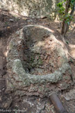 <center>Parc du Mugel.</center>Une fontaine en rocaille.