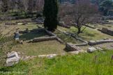 <center>Glanum</center>Les premières maisons du quartier nord.