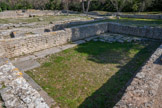 <center>Glanum</center>Les thermes. La piscine ou natatio.