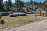 <center>Glanum</center>Le forum hellénistique.