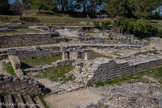 <center>Glanum</center>La maison de Sulla vue du forum.