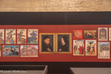 <center>Le château de Tarascon</center>Grande garde-robe. Le roi René et Jeanne de Laval. René 1er d’Anjou, Comte de Guise, Duc de Bar de Lorraine et d’Anjou, Roi de Naples, de Jérusalem et d’Aragon est surnommé « le Bon Roi René ». En 1454 suite au décès d’Isabelle 1ère de Lorraine son épouse, il se remarie avec Jeanne de Laval (1433-1498). Amoureux des arts, c’est un grand mécène. Il contribue à la relance de l’économie en Anjou affectée par la guerre de Cent ans. Il meurt à Aix-en-Provence le 10 juillet 1480 et est enterré dans la cathédrale d’Angers au côté de sa première épouse.