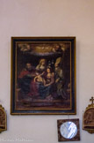 <center>L'église Saint-Sauveur.</center> La Sainte Famille, avec sainte Anne et saint Pons, XVIIe siècle.