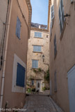 <center>La Cadière-d’Azur. </center>La rue Auguste Charlois.