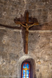 <center>Église de la Transfiguration.</center>Le crucifix.