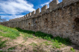 <center>Le château de Grimaud </center>Les remparts.