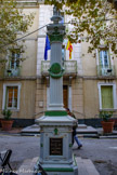 <center>La Garde-Freinet </center>En 1889, un monument commémoratif du centenaire de la Révolution Française fut dressé devant l'Hôtel de ville.