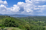 <center>Gassin.</center>Le golfe de Saint Tropez avec Sainte Maxime.