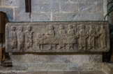 <center>Abbaye de La Celle.</center>L'église sainte Marie. Le Département du Var a acquis en 1999 un sarcophage daté de 1125-1150 qui se trouvait à l'origine dans le cloître. Du fait d'une inscription funéraire située dans la galerie nord du cloître 