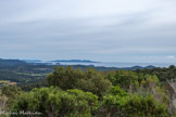 <center>Dolmen de Gaoutabry</center>Tout au fond, l'île du Levant à gauche, et à droite l'ïle de Port Cros. Devant, le cap Bénat et le fort de Brégançon. Au centre, les plages de l'Estagnol et de Léoube. A droite, la Colline du Pellegrin, le Pic Saint Martin et la plage et la mine de l'Argentière.
