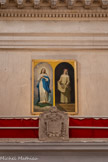 <center>Les Arcs sur Argens : L’église Saint Jean Baptiste.</center>La Vierge et Sainte Roseline.