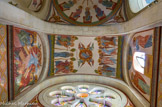 <center>Eglise saint Nazaire.</center>Voûtes du transept sud avec l'Ascension, la Résurrection, AAron et Gédéon.