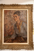 <center>Le Musée Jean Aicard. </center>Antichambre. Toile de Claire Bertrand (l890-1969). Elle est la fille du géologue Marcel Bertrand. Elle hérite de sa mère une passion de la musique qui lui inspire un style affirmé pour une peinture à la construction bien charpentée. Elle épouse le peintre autrichien Willy Eisenschitz en 1913 et découvrira avec lui la lumière du midi qu’elle utilisera sur sa palette. Le couple s’installe à la Valette du Var en 1927
Claire Bertrand-Eisenschitz est élue membre de l'Académie du Var en 1961. Elle a dessiné et peint essentiellement des paysages et des portraits, dans un style expressionniste.