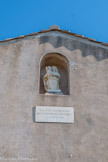 <center>Chapelle Sainte-Anne à Saint-Tropez.</center>Une Vierge à l'Enfant.