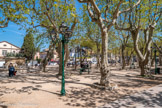 <center>Saint-Tropez.</center>Place des Lices ou place Carnot.