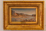 <center>Centre d’art Sébastien</center>Paul Guigou (1834 -1871)
Lavandières en bord de Durance,
Huile sur toile,
Collection Galerie Marina, Cassis. <br> Classé dans l’École provençale de peinture et il est souvent rattaché à l’école réaliste française du
XIXe siècle. Avec une œuvre profondément ancrée dans les paysages du Sud de la France, il est
influencé par Courbet, mais avec une lumière et une sensibilité méridionales qui l’en rapprochent
aussi de certains pré-impressionnistes.
