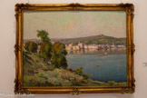 <center>Centre d’art Sébastien</center>Jules Claverie (1858-1931) Martigues, Jeune
Femme Assise Au Bord De l'Etang De Berre, XIXe
Huile sur toile
100 x 73 cm
Collection Galerie Marina, Cassis. <br> 10
Jules-Justin Claverie (1858-1931)
Principalement reconnu comme un peintre paysagiste de l’école provençale, profondément ancré dans
les paysages de la région de Marseille et de la Provence.
Élève de Dominique Antoine Magaud à l’École des Beaux-Arts de Marseille, il expose régulièrement au
Salon des artistes français de 1897 à 1931. Il devient professeur à l’École des Beaux-Arts de Marseille,
affirmant sa place dans la scène artistique locale.