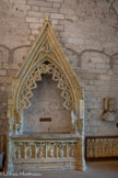 <center>Sacristie Nord.</center>Tombeau dit de Renaud de Monclar. XIVe siècle. Eglise de la Chaise-Dieu.