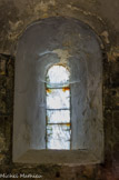 <center>La chapelle de la Madelène. <center> Les fenêtres des absides sont en albâtre.