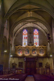 <center>La cathédrale Saint-Siffrein </center>Les quatre premières travées de la nef sont voûtées de croisées d'ogives sur plan barlong, les deux dernières sont couvertes d'une seule voûte sexpartite.