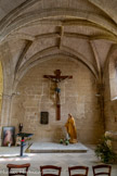 <center>L'église Saint-Trophime-Saint-André</center>Les seigneurs du Château de Lourmarin, les Agoult-Montauban, feront édifier au sein même de l´église la 