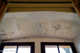 <center>Château de Lourmarin</center>Salon Laurent-Vibert. Restes de décorations murales.