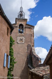 <center>Le village de Roussillon.</center> Beffroi (tour de l'horloge).