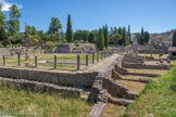 <center>Le site de la Villasse</center>La maison du Dauphin, avec la palestre.