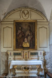 <center>La Roque-sur-Pernes.</center> Saint Antoine, patron du village. 
Ce saint est populaire car il guérissait du 