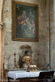 <center>L'église Notre-Dame </center>Buste de St Pons, châsse contenant ses reliques